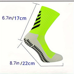 Non Slip Soccer Socks Athletic Breathable Sports Grip Socks