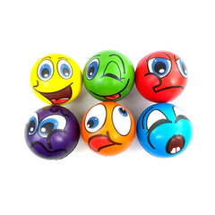 Expressive Stress Balls Set - Christmas Halloween Party Gag Grip Sponge Balls