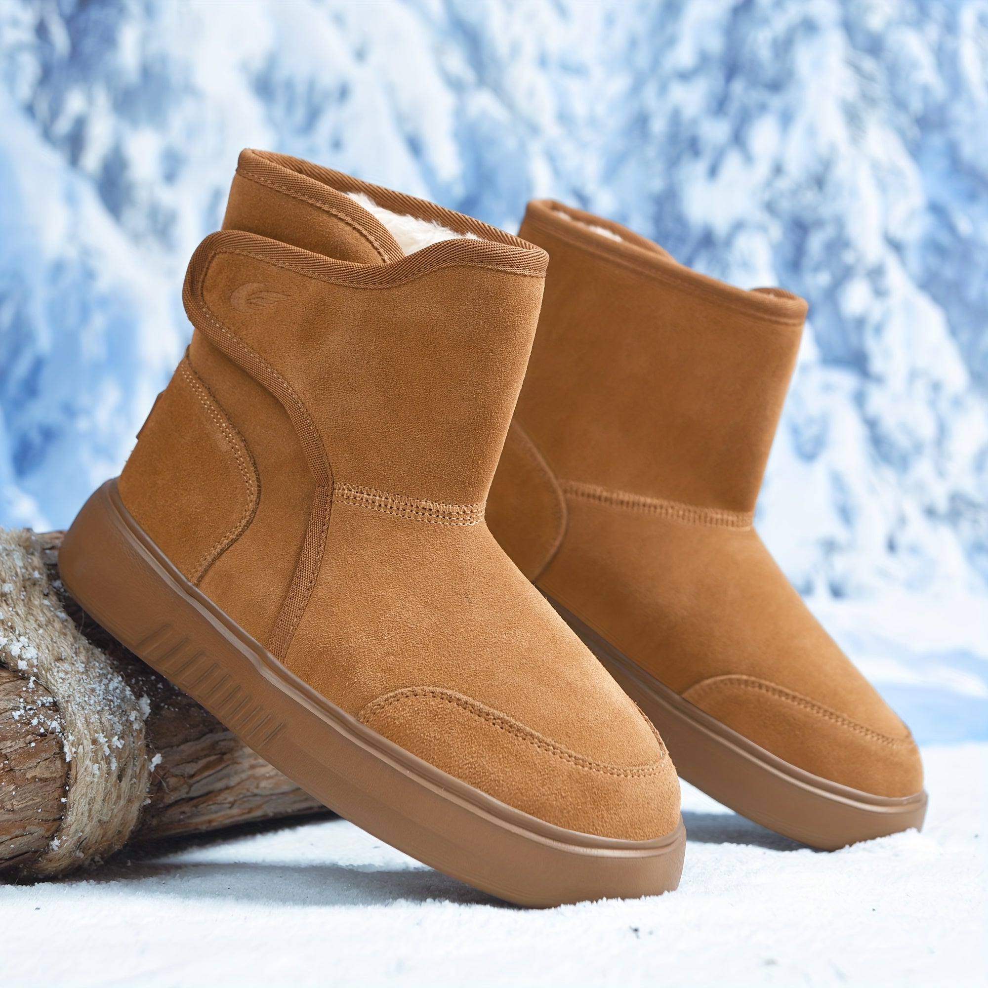 Women's Outdoor Snow Boots Warm Anti Slip Cotton Shoes