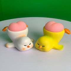 Pressing Fart Fart Night Light Ornament Furniture Living Room Office Toy Doll