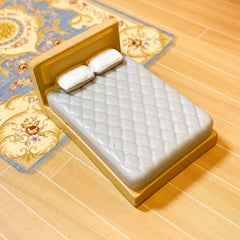 10pcs Furniture Mini Ornaments Home Decor Small Sofa TV Cabinet Bed Table Lamp