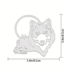 Metal Wolf Cutting Dies for Card Making Scrapbook DIY Stamping Embossing Tool