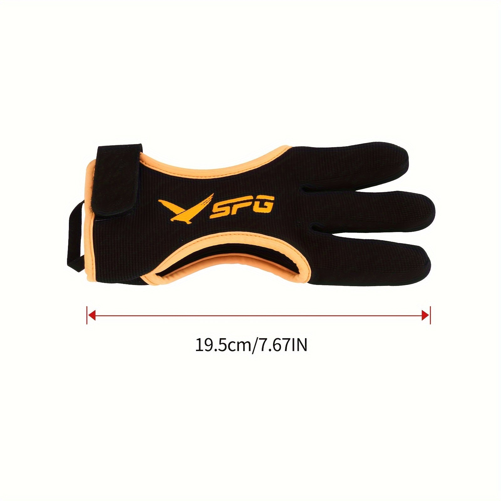 1pc Archery Glove Three Finger Protector for Recurve & Compound Bow