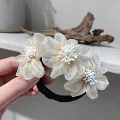 Flower Floral Hair Bun Maker Hair Ball Curler Hair Accessories