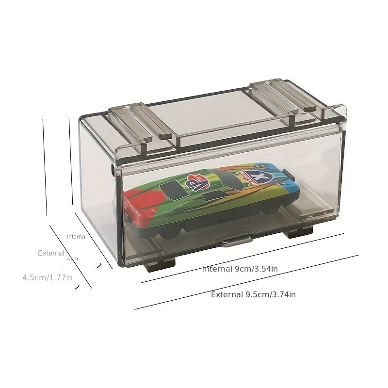 Small Scale Car Model Protection Display Box PVC Dustproof Storage