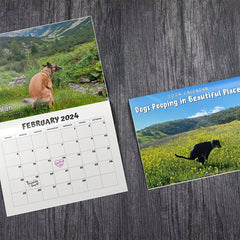 1pc Year Dog Poop Calendar Funny Christmas Year