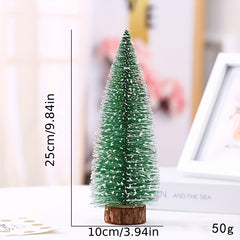 Mini Flocked Christmas Tree for Home Decoration