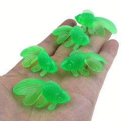 Mini Goldfish Models Toy Ornaments Simulation Small Fish