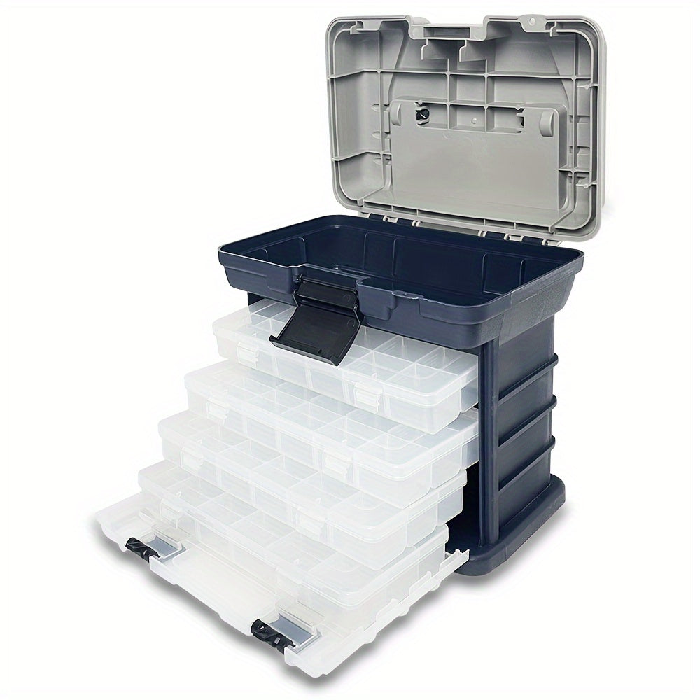 5-Layer Portable Lure Box for Sea Fishing - Functional Fishing Tools