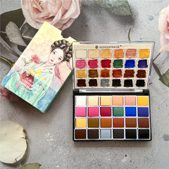 Dededepraise Retro Watercolors 12 24 Set