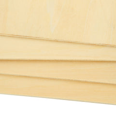 3mm Thick Plywood 15.7x15.7 Inch Craft Wood for Architectural Model Wood Carving