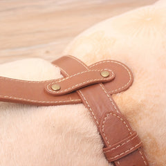 Adjustable PU Leather Picnic Mat Carrier Strap for Outdoor Camping
