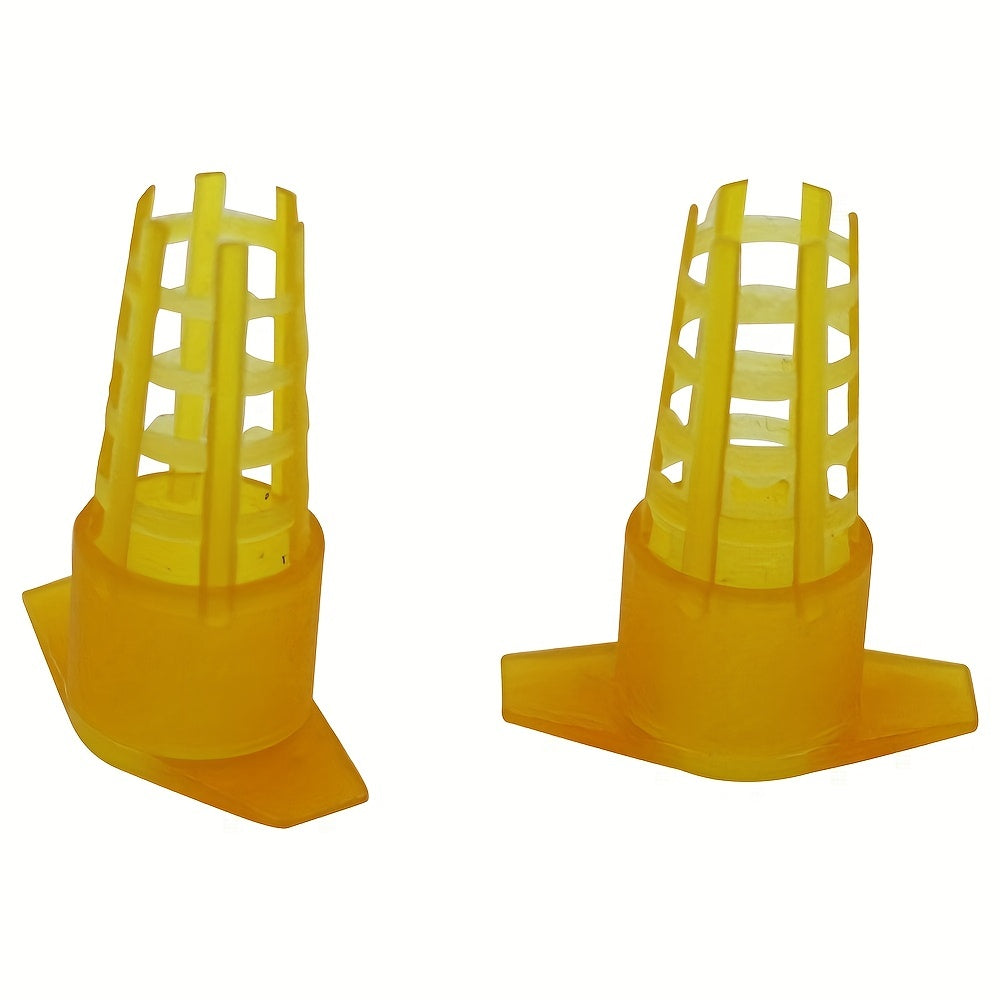 50pcs Plastic Bee Queen Cage Cell Protector Beekeeping Equipment