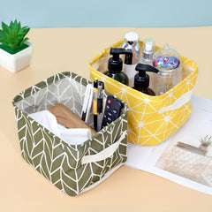 Foldable Desktop Storage Box Stationery Cosmetics Storage