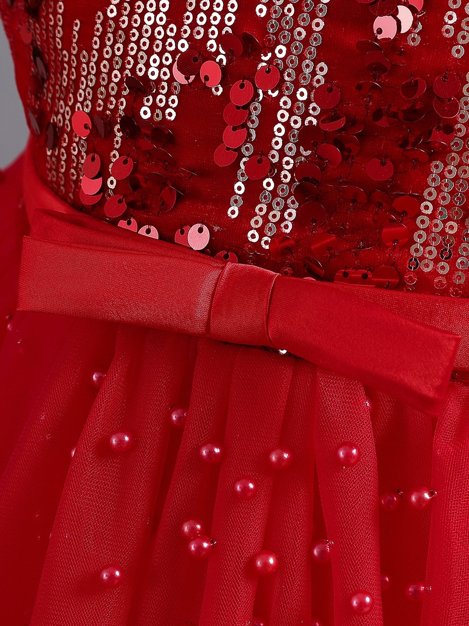 Girls Christmas Holiday Dress Formal Evening Birthday Party Ball Gown