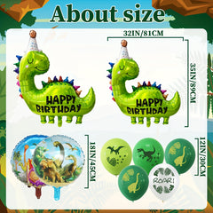 Dinosaur Birthday Party Decoration Set