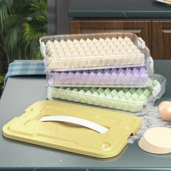 Large Capacity Refrigerator Storage Box Portable Egg Box Non Stick Bottom