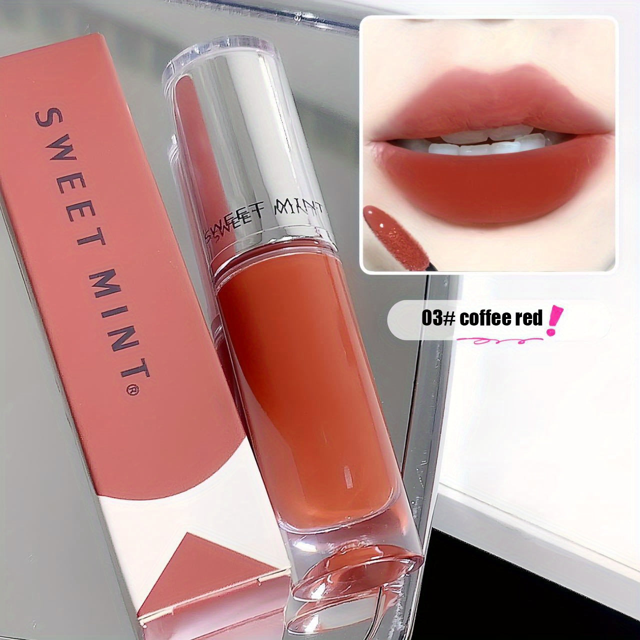 Moisturizing Lip Glaze, Long Lasting Non Stick Cup, Multiple Colors