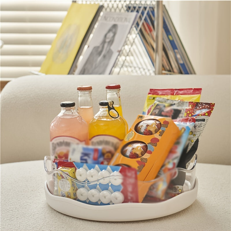 1pc Rotating Spice Rack Organizer for Cabinet