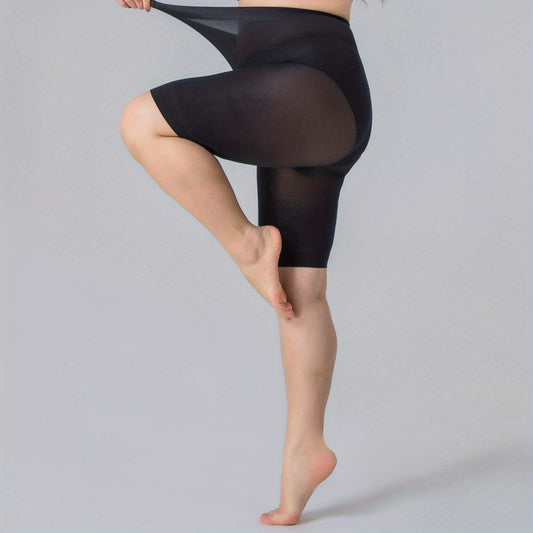 Solid High Stretch Short Skinny Pantyhose