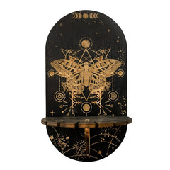 Wooden Crystal Display Stand Hand Stand Witch Decorative Bracket