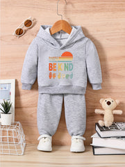 Infant Be Kind Sunset Sweatshirt & Trousers Set