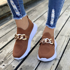 Women's Comfortable Thick Bottom Sneakers Lightweight Sports Shoes