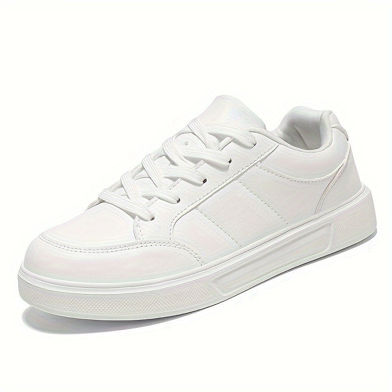 Women's Lace up Casual Non slip Low Skate Shoes
