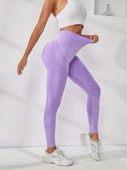 High Waist Yoga Leggings Slim Fit Sports Pants Women's Activewear