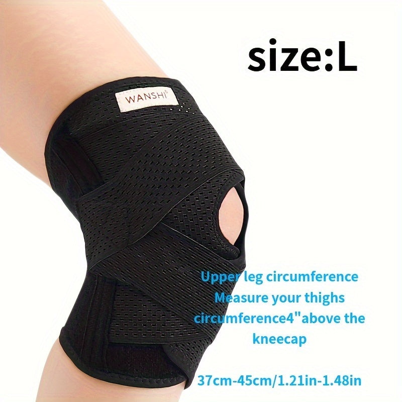 Breathable Latex Knee Pad Ligament Injury Protection Meniscus Strap