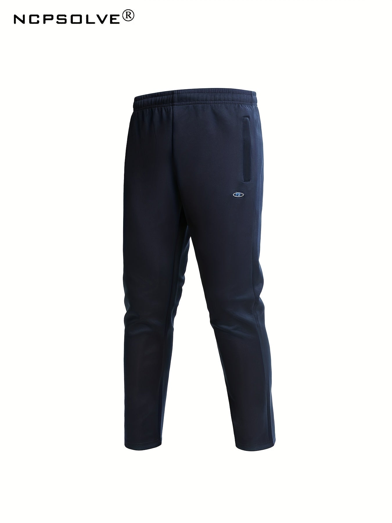 Men's Stand Collar Zip Up Jacket & Active Pants Set