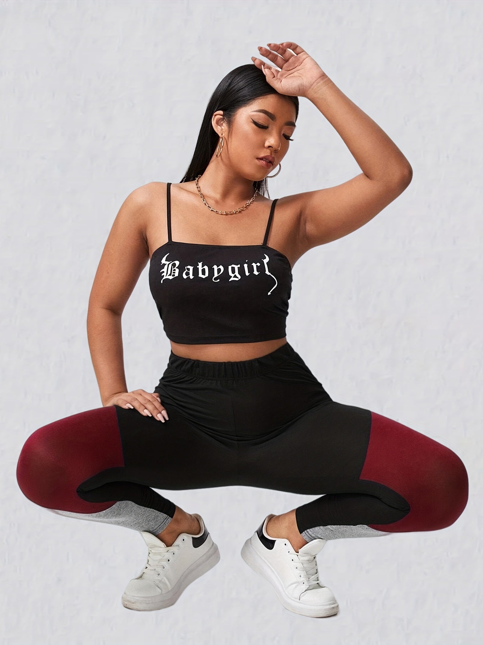 Colorblock High Waist Yoga Leggings
