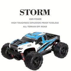 2.4GHz RC Car High Speed Racing Durable Tires Rechargeable Kids Toy