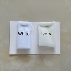 7inch 3D Butterfly Headband Sewn Veil Cathedral Floor Length Ivory