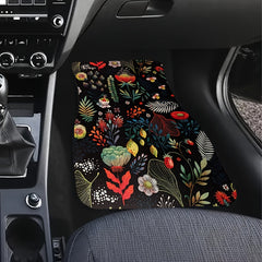 4pcs Daisy Butterfly Dragonfly Car Floor Mats Non slip And Stain resistant Mats