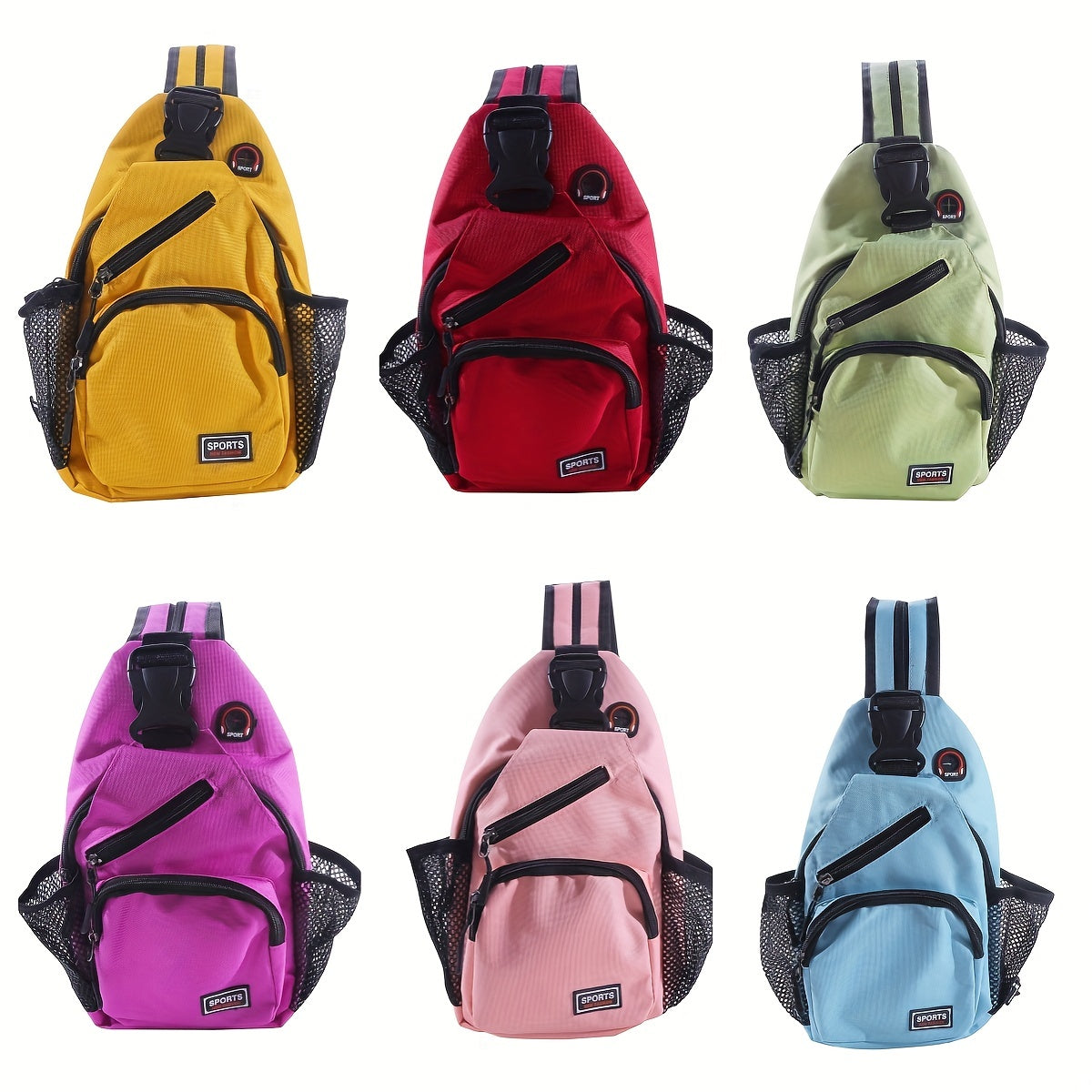 Outdoor Sports Chest Bag Unisex Crossbody Bag