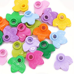 70pcs Pumpkin Leaves Building Block Toy Parts