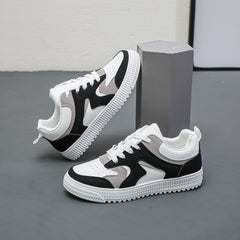 Women's Block Sneakers Casual Low Top Shoes