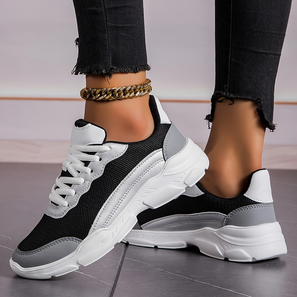 Breathable Shock Absorption Running Shoes Non Slip Casual Wear