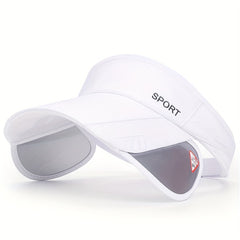 Adjustable Sun Visor Golf Hat For Women UV Protection
