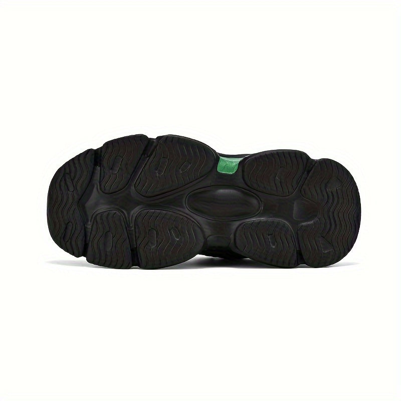 Boy's Chunky Shoes With Rotating Buckle Comfy Non Slip Sneakers