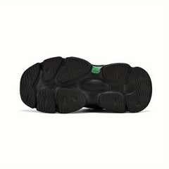 Boy's Chunky Shoes With Rotating Buckle Comfy Non Slip Sneakers