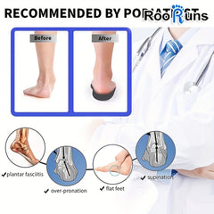 Plantar Fasciitis Support Insoles for Women and Men