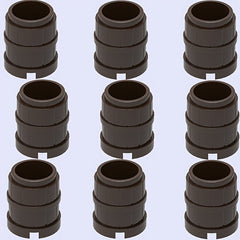 9 Piece ABS Building Blocks Water & Wine Barrels Set