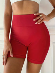 Seamless Yoga Sports Shorts High Waist Biker Shorts Women's Activewear