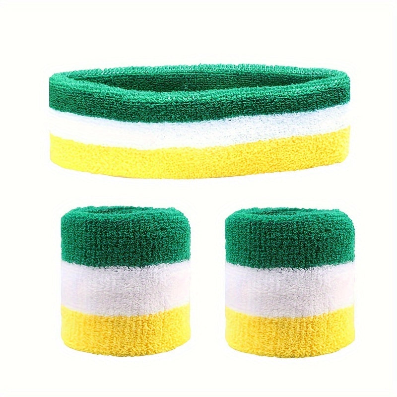 3pcs Outdoor Sports Wrist Guard Headgear Set For Men And Women
