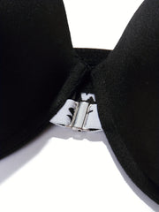 Plus Size Sexy Bra Front Closure Molded Cup Underwire Bra