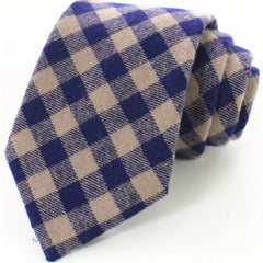 Men's Plaid Business Casual Tie Daily Working Accessories