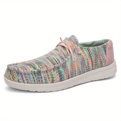 Women's Lightweight Walking Shoes Low Top Sport Flat Shoes
