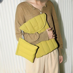 Space Cotton Embroidery Computer Bag Lightweight Protective Cover